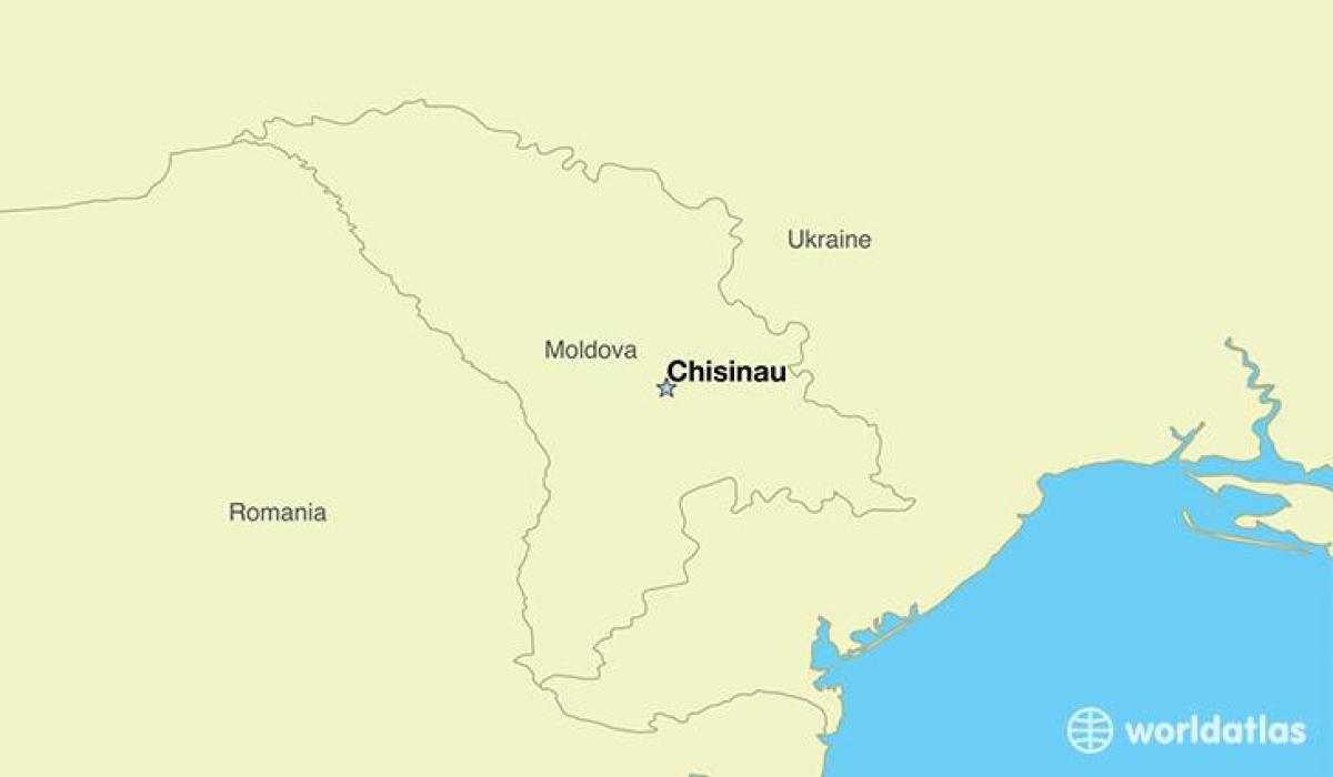 map of chisinau Moldova